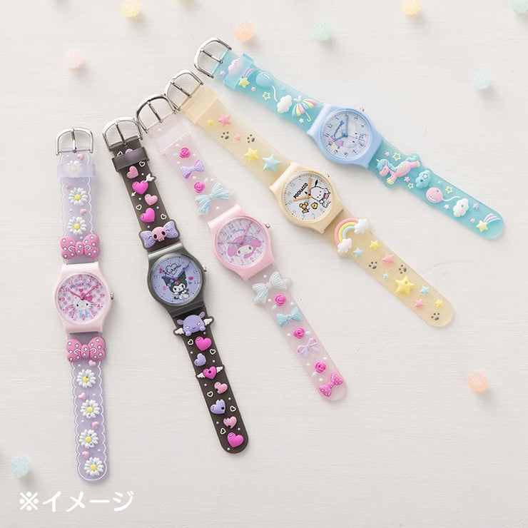 [Sanrio] Rubber Watch -Pochacco [MAR 2024] Sanrio Original Japan