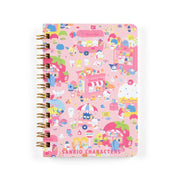 [Sanrio] B7 Ring Notebook -Characters [APR 2024] Sanrio Original Japan