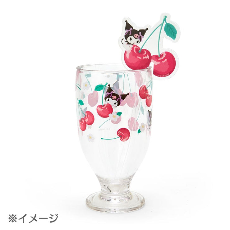 [Sanrio] Decoration Stirrer - Colorful Fruits -Kuromi  [APR 2024] Sanrio Original Japan