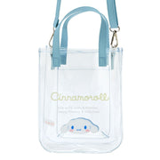 [Sanrio] Transparent Hand Bag w/Shoulder Strap -Cinnamoroll [APR 2024] Sanrio Original Japan