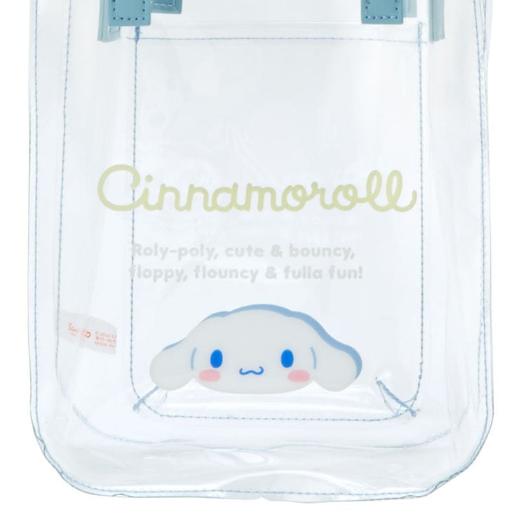 [Sanrio] Transparent Hand Bag w/Shoulder Strap -Cinnamoroll [APR 2024] Sanrio Original Japan