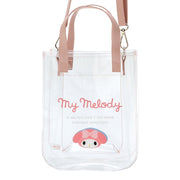 [Sanrio] Transparent Hand Bag w/Shoulder Strap -My Melody [APR 2024] Sanrio Original Japan