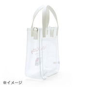 [Sanrio] Transparent Hand Bag w/Shoulder Strap -My Melody [APR 2024] Sanrio Original Japan