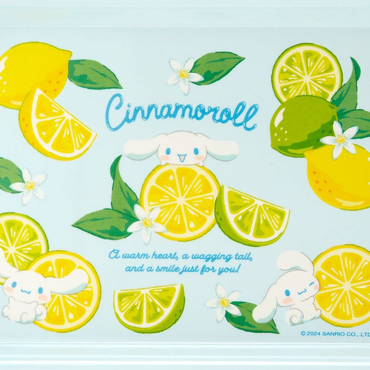 [Sanrio] Melamine Mini Tray -Colorful Fruits -Cinnamoroll [APR 2024] Sanrio Original Japan