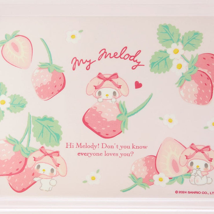 [Sanrio] Melamine Mini Tray -Colorful Fruits -My Melody [APR 2024] Sanrio Original Japan