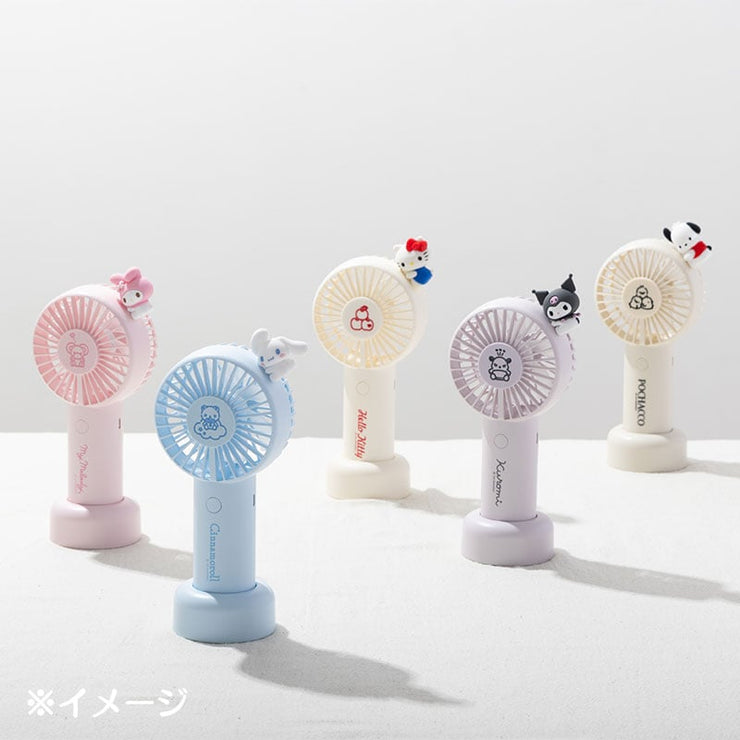 [Sanrio] 2-Way Portable Fan -My Melody [APR 2024] Sanrio Original Japan