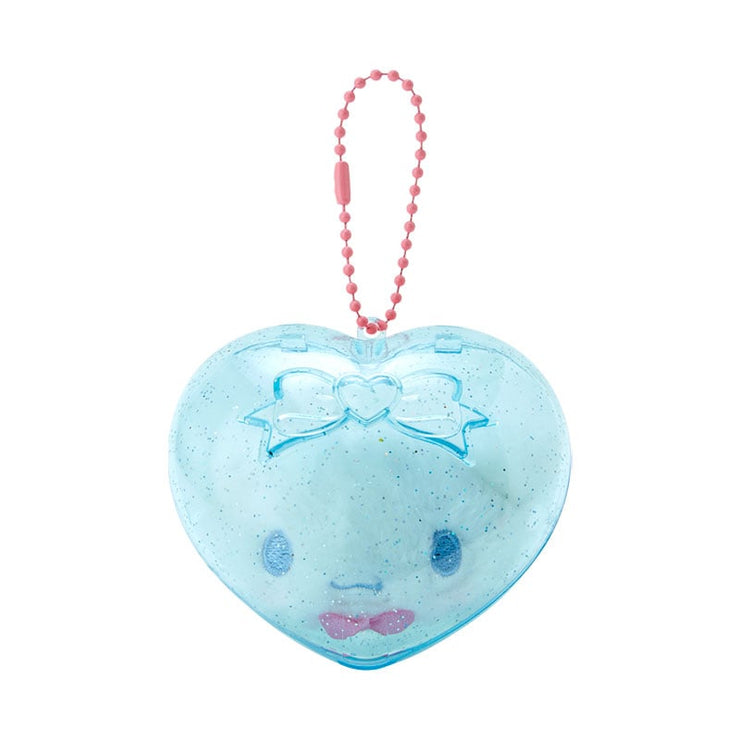 [Sanrio] Clear de Pukkuri 3D Design Series - Mascot Strap in Case - Cinnamoroll [APR 2024] Sanrio Original Japan