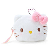 [Sanrio] Windowed Face-Shaped Pouch -Hello Kitty [APR 2024] Sanrio Original Japan