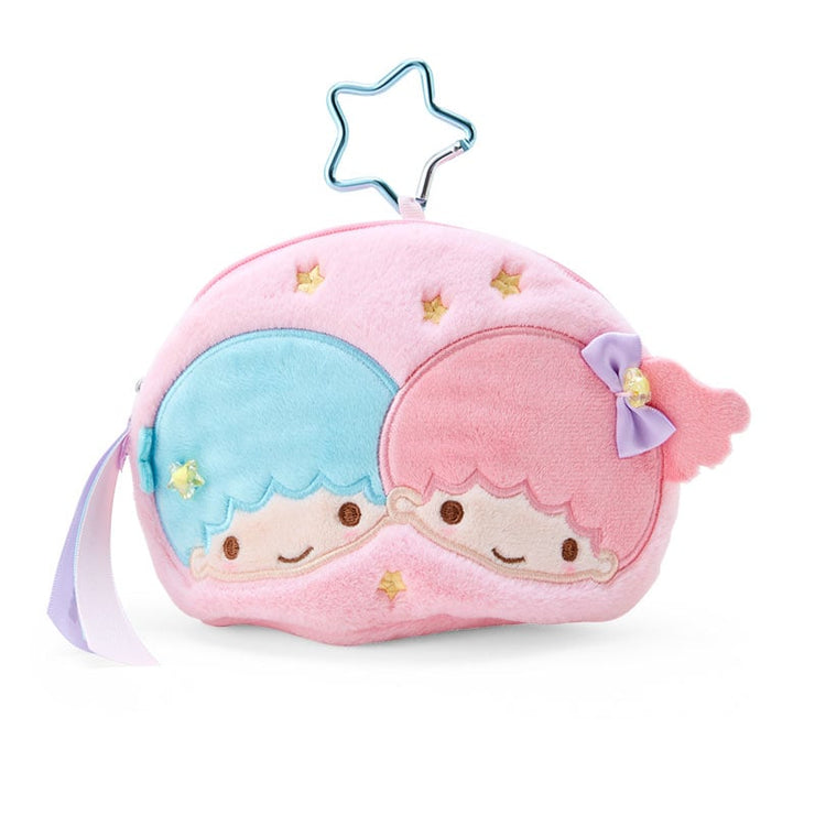 [Sanrio] Windowed Face-Shaped Pouch -Little Twin Stars [APR 2024] Sanrio Original Japan