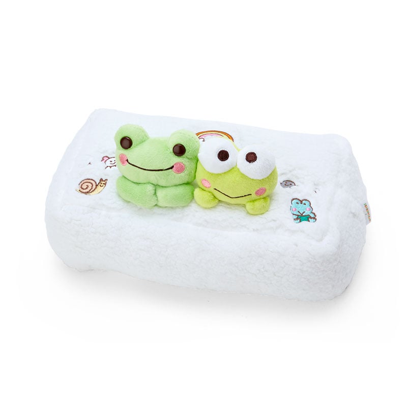 Sanrio] Kerokero Keroppi x Pickles the Frog - Tissue Box Cover