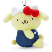 [Sanrio] Hello Kitty 50th -HELLO EVERYONE! Design Series- Mascot Strap - Pom Pom Purin [APR 2024] Sanrio Original Japan