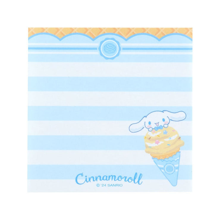 [Sanrio] Ice Party Design Stationery Series- Memo Pad -Cinnamoroll [MAY 2024] Sanrio Original Japan