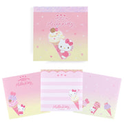 [Sanrio] Ice Party Design Stationery Series- Memo Pad -Hello Kitty [MAY 2024] Sanrio Original Japan