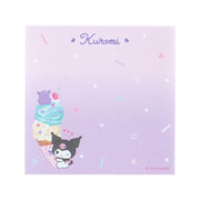 [Sanrio] Ice Party Design Stationery Series- Memo Pad -Kuromi [MAY 2024] Sanrio Original Japan