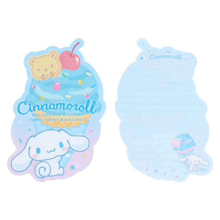 [Sanrio] Ice Party Design Stationery Series- Letter Set -Cinnamoroll [MAY 2024] Sanrio Original Japan