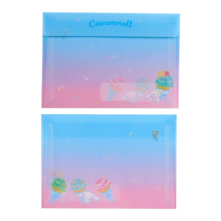 [Sanrio] Ice Party Design Stationery Series- Letter Set -Cinnamoroll [MAY 2024] Sanrio Original Japan