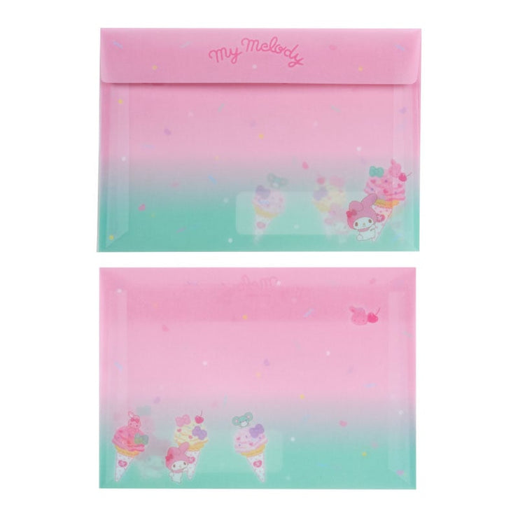 [Sanrio] Ice Party Design Stationery Series- Letter Set -My Melody [MAY 2024] Sanrio Original Japan