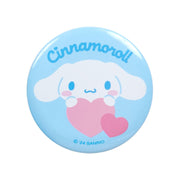 [Sanrio] Colorful Heart -Mini Pouch with Badge -Cinnamoroll [MAY 2024] Sanrio Original Japan