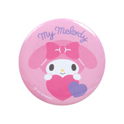 [Clearance]#[Sanrio] Colorful Heart -Mini Pouch with Badge -My Melody [MAY 2024] Sanrio Original Japan