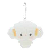 [Sanrio] Amigurumi-style Knit Mascot Holder - Cogimyun [JUN 2024] Sanrio Original Japan