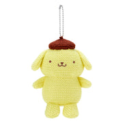 [Sanrio] Amigurumi-style Knit Mascot Holder - Pom Pom Purin [JUN 2024] Sanrio Original Japan