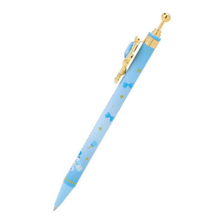 [Sanrio] Motto Sukini Sasechauzo Design Series- Ballpoint Pen with Stone - Cinnamoroll [JUN 2024] Sanrio Original Japan