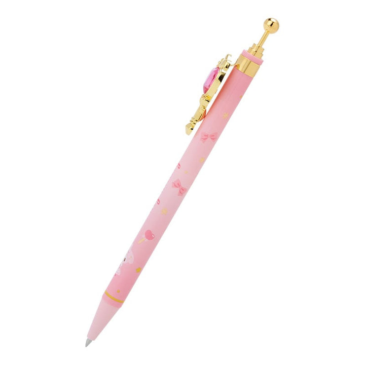 [Sanrio] Motto Sukini Sasechauzo Design Series- Ballpoint Pen with Stone - My Melody [JUN 2024] Sanrio Original Japan
