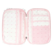 [Sanrio] Hello Kitty 50th Anniversary Pink Quilt Series - Multi Pouch [JUL 2024] Shobido Japan