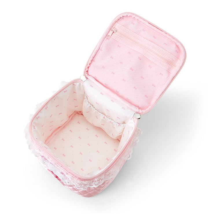 [Sanrio] Hello Kitty 50th Anniversary Pink Quilt Series - Vanity Pouch [JUL 2024] Shobido Japan