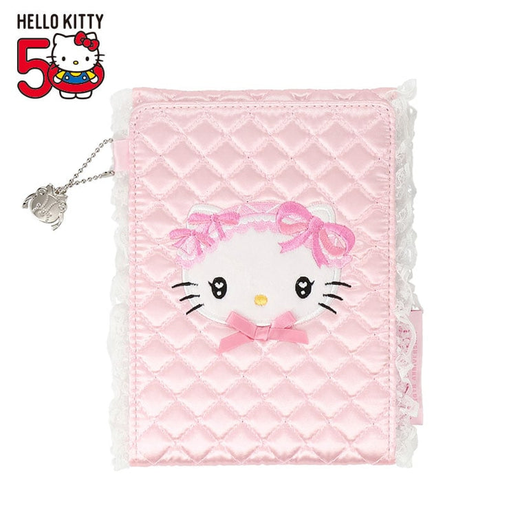 [Sanrio] Hello Kitty 50th Anniversary Pink Quilt Series - Fabric Mirror [JUL 2024] Shobido Japan