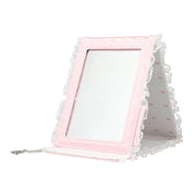 [Sanrio] Hello Kitty 50th Anniversary Pink Quilt Series - Fabric Mirror [JUL 2024] Shobido Japan