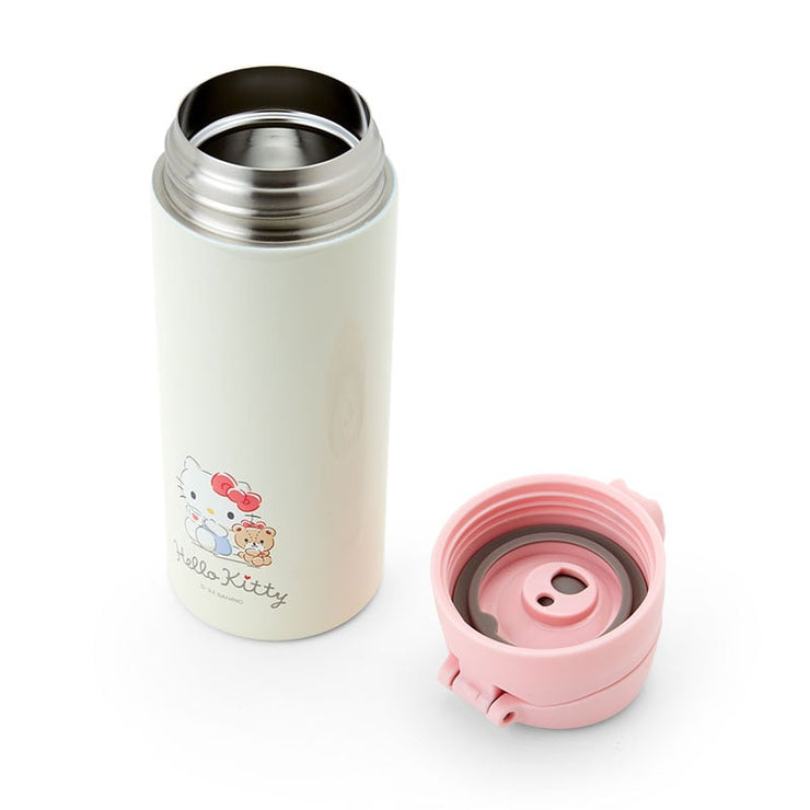 [Sanrio] One-touch Stainless Steel Bottle -Hello Kitty [JUL 2024] Sanrio Original Japan