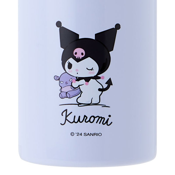 [Sanrio] One-touch Stainless Steel Bottle -Kuromi [JUL 2024] Sanrio Original Japan