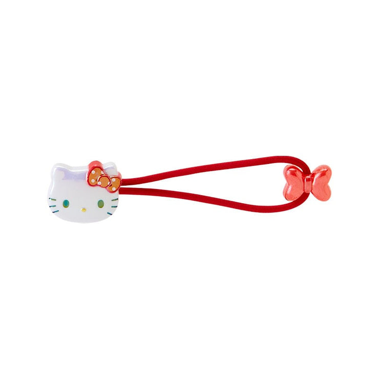 [Sanrio] Mascot Hair Tie -Hello Kitty Red [JUL 2024] Sanrio Original Japan
