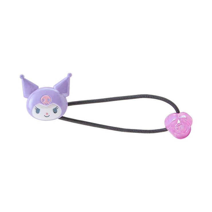 [Sanrio] Mascot Hair Tie -Kuromi Purple [JUL 2024] Sanrio Original Japan