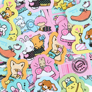 [Sanrio] Fantasy Trip Design Series - Sticker Set [JUL 2024] Sanrio Original Japan