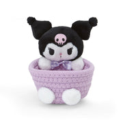 [Sanrio] Rope Basket w/Mascot S-Size -Kuromi [JUL 2024] Sanrio Original Japan