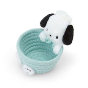 [Sanrio] Rope Basket w/Mascot S-Size -Pochacco [JUL 2024] Sanrio Original Japan