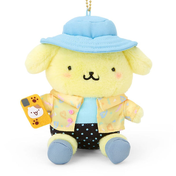 [Sanrio] Fantasy Trip Design Series -  Mascot Strap - Pom Pom Purin [JUL 2024] Sanrio Original Japan