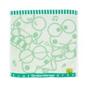 [Sanrio] Keroppi & Pekkle Song and Dance Cheerful Design Series - Mini Towel -Keroppi [JUL 2024] Sanrio Original Japan