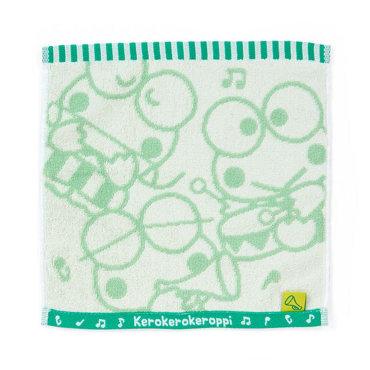 [Sanrio] Keroppi & Pekkle Song and Dance Cheerful Design Series - Mini Towel -Keroppi [JUL 2024] Sanrio Original Japan