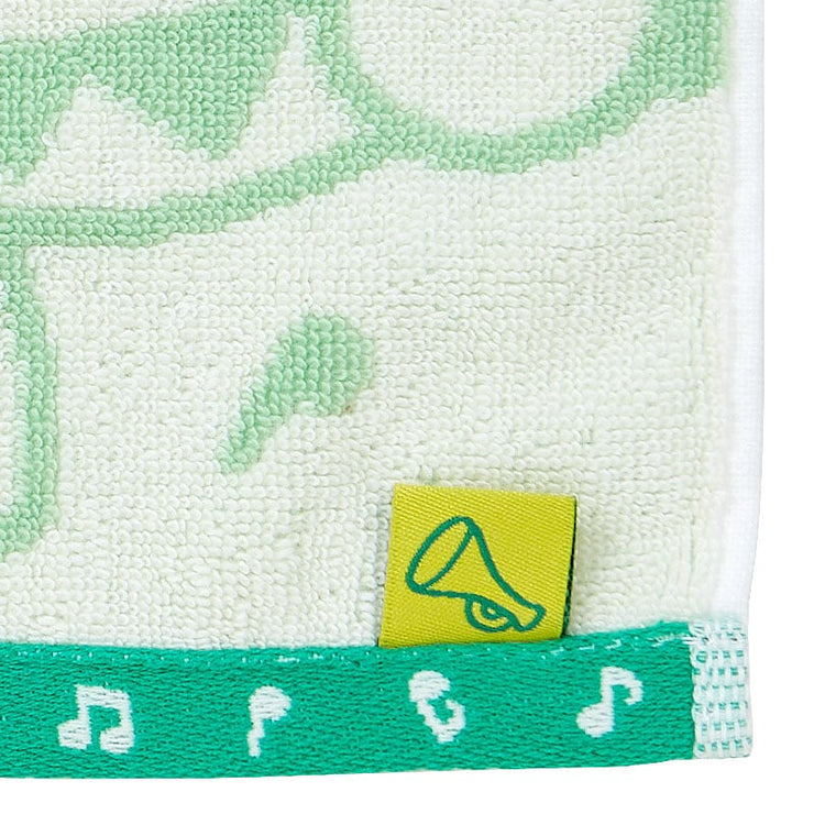 [Sanrio] Keroppi & Pekkle Song and Dance Cheerful Design Series - Mini Towel -Keroppi [JUL 2024] Sanrio Original Japan