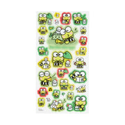 [Sanrio] Keroppi & Pekkle Song and Dance Cheerful Design Series - Sticker Set -Keroppi [JUL 2024] Sanrio Original Japan