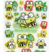 [Sanrio] Keroppi & Pekkle Song and Dance Cheerful Design Series - Sticker Set -Keroppi [JUL 2024] Sanrio Original Japan