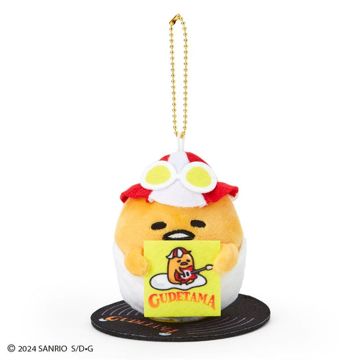 [Sanrio] -Gudetama and KIRIMIchan Festival Design Series- Mascot Strap - Gudetama [AUG 2024] Sanrio Original Japan