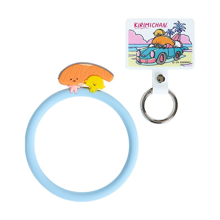 [Sanrio] -Gudetama and KIRIMIchan Festival Design Series- Smartphone Ring Strap - KIRIMIchan [AUG 2024] Sanrio Original Japan