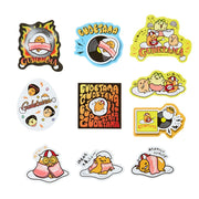 [Sanrio] -Gudetama and KIRIMIchan Festival Design Series- Sticker Set - Gudetama [AUG 2024] Sanrio Original Japan