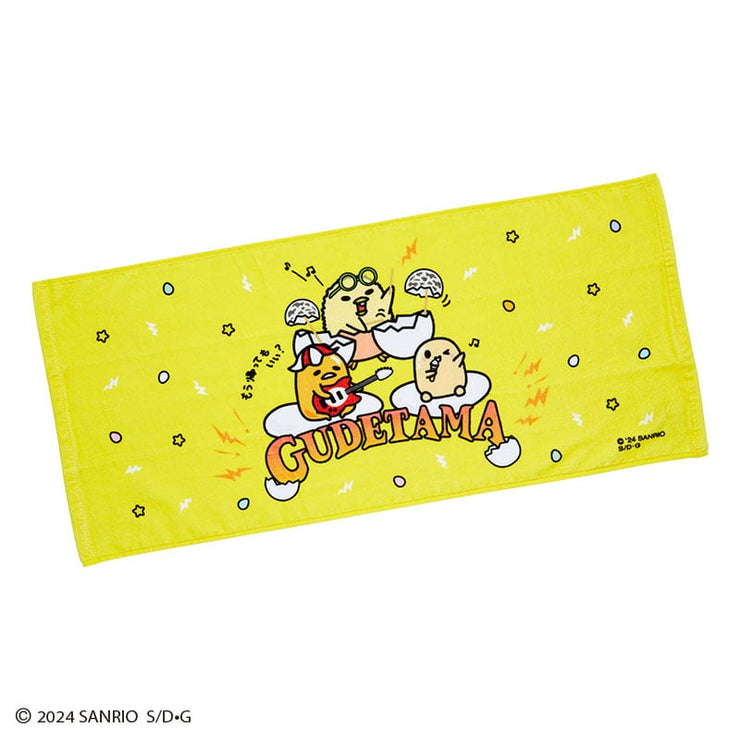 [Sanrio] -Gudetama and KIRIMIchan Festival Design Series- Face Towel - Gudetama [AUG 2024] Sanrio Original Japan