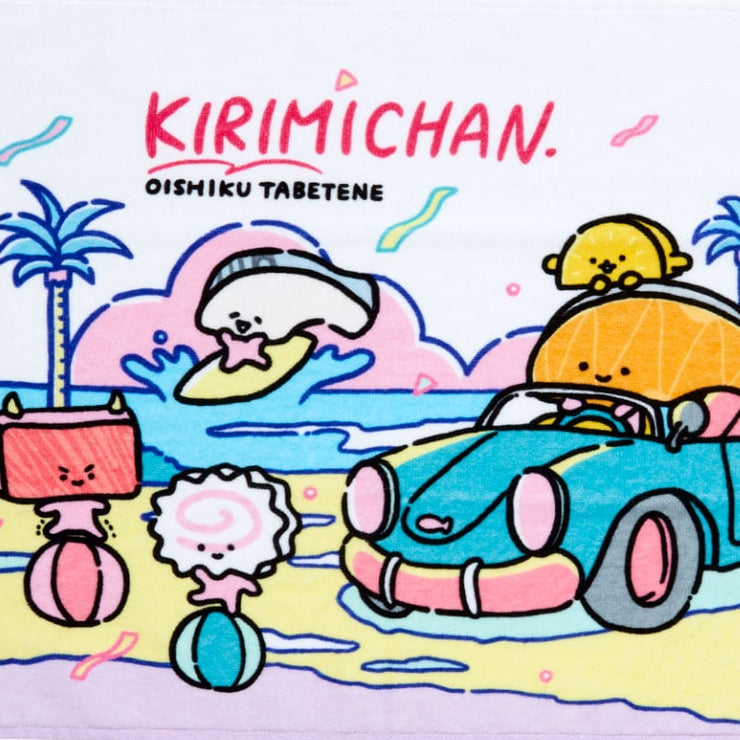 [Sanrio] -Gudetama and KIRIMIchan Festival Design Series- Face Towel - KIRIMIchan [AUG 2024] Sanrio Original Japan