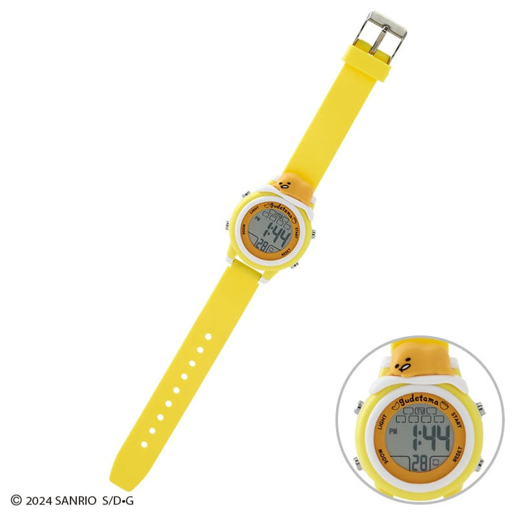 [Sanrio] -Gudetama and KIRIMIchan Festival Design Series- Digital Watch - Gudetama [AUG 2024] Sanrio Original Japan